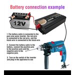 Pure Sine Wave Inverter Factory - OEM 300w 24v 48V DC to 110/220V AC