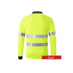 Hi Vis Polo Shirt Supplier - OEM High Visibility Reflective Knitting Polo