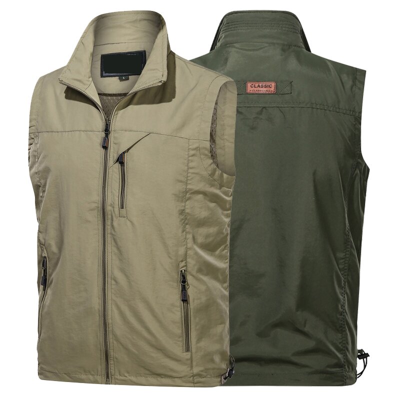Working Vest Supplier - OEM Waterproof Windproof Outdoor Fishing Hiking