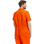Prisoner Jumpsuit Supplier - OEM Durable Summer Hemmed Sleeve Polyester