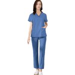 Nurse Uniform Supplier - OEM Women Nurse Spandex Stretch Fashionable