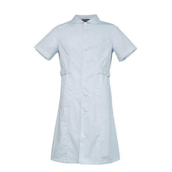 Nurse Uniform Dress Factory - OEM Summer Short Sleeve Cotton Twill