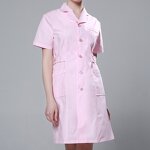 Nurse Uniform Dress Factory - OEM Different Collar Pattern Stock Lot