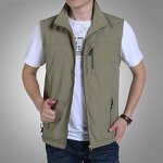 Casual Vest Factory - OEM Man Quick Dry Waterproof Anti-static