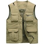 Mesh Vest Factory - OEM Summer Breathable Multi-Pockets Tactical