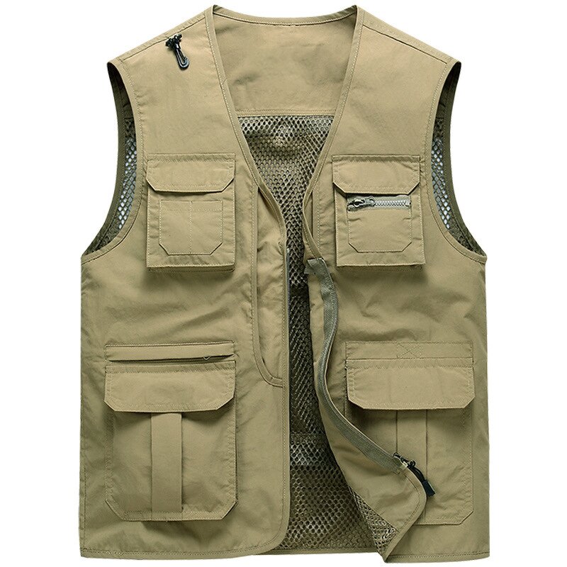 Mesh Vest Factory - OEM Summer Breathable Multi-Pockets Tactical
