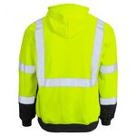 Hi Vis Sweater Manufacturer - OEM Zippered Traffic ANSI Class 3 Custom