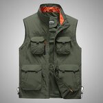 Work Cargo Vest Supplier - OEM OEM Custom Multi Pocket Breathable