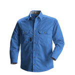 Men's Shirt Supplier - OEM Wholesale Woven Pure Cotton Lapel Patch