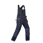 Women Denim Overalls Manufacturer - OEM Cotton Denim Dark pink Work