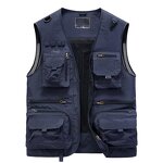 Canvas Vest Factory - OEM Multiple Pockets Waterproof Windproof
