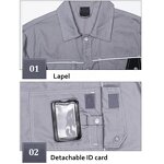 Anti-static Clothing Supplier - OEM EN1149 Heat-Protection Welding Coat