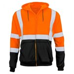 Safety Hoodies Supplier - OEM Ansi Class 3 Reflective Tapes Sweater