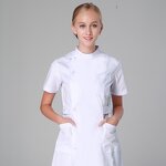 Doctor Lab Coat Supplier - OEM Cotton Polyester High Quality Anti-wrinkle