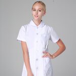 Doctor Lab Coat Supplier - OEM Cotton Polyester High Quality Anti-wrinkle
