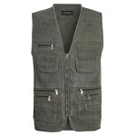 Denim Vest Factory - OEM Customized Casual Photographer Denim Big