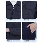 Work Uniform Manufacturer - OEM Spring Autumn Collar Zipper Moisture