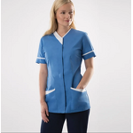 Hotel Uniform Factory - OEM Hidden Buttons Cleaner Housekeeping Staff