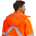 Winter Parkas Manufacturer - OEM High Visibility Polyester Padded Polar