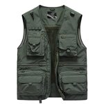 Canvas Vest Factory - OEM Multiple Pockets Waterproof Windproof