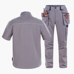 Workwear Sets Manufacturer - OEM Warehouse Staff Summer Embroidery Name