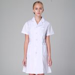 Doctor Lab Coat Supplier - OEM Cotton Polyester High Quality Anti-wrinkle