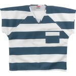 Jail Scrubs Manufacturer - OEM Orange White Stripe Working Tristitch