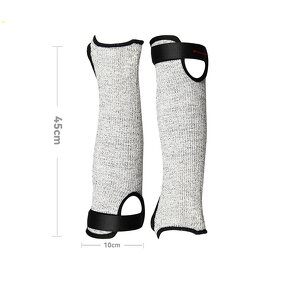 Anti-Cut Sleeves Supplier - OEM ANSI A5 Cut Resistant with Thumb