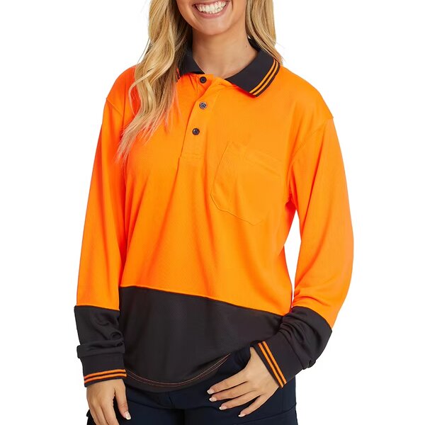 Women's Polo Shirt Manufacturer - OEM High Visibility Safety Reflective