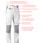 Combat Trousers Manufacturer - OEM Men's Industrial Cargo Knee Pocket