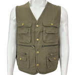 Work Vest Manufacturer - OEM Custom Men Workwear Waterproof Canvas