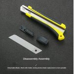 Self-locking Utility Knife Factory - OEM Flexible Durable Replaceable Blade