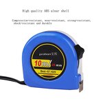 Steel Tape Measure Factory - OEM New ABS Plastic Blue White 10m