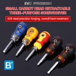 Precision Screwdriver Factory - OEM Turnip Head Three-purpose Retractable