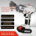 Cordless Scissors Machine Factory - OEM Portable Tungsten Steel Alloy Blade