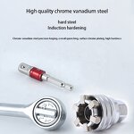 Adjustable Socket Wrench Manufacturer - OEM Factory sell Chrome Molybdenum