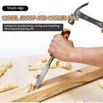 Wood Chisel Factory - OEM Flat Head Hand Tool for Wood Turning Carving