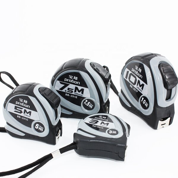 Metal Tape Measure Factory - OEM Rubber Coat 5m-10m Retractable Industrial