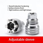 Adjustable Socket Wrench Manufacturer - OEM Factory sell Chrome Molybdenum