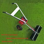 Grass Power Brush Factory - OEM Hand Push Lawn Sweeper