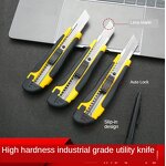 Utility Knife Factory - OEM 18mm Auto Lock Economy Plastic