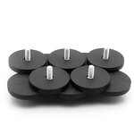 Magnet with Thread Pot Manufacturer - OEM High Quality Rubber Coated M5