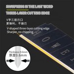 Utility Knife Blade Factory - OEM Custom SK4 18MM 0.5-0.6mm Thickness