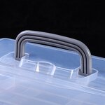 Portable Storage Box Manufacturer - OEM Transparent PP Plastic Three-layer