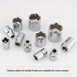 Hex Socket Set Factory - OEM Hot Sale 8-32mm for Ratchet Wrench