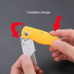 Folding Box Knife Manufacturer - OEM Portable Utility Knife With Resizer