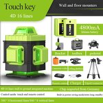 Laser Level Manufacturer - OEM 4D16/3D12 Line Green Light Cast Line