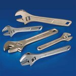 Adjustable Wrench Manufacturer - OEM 6"-12'' Black Nickel Plated