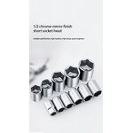 Hex Socket Set Factory - OEM Hot Sale 8-32mm for Ratchet Wrench