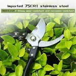 Pruning Shear Factory - OEM Manufacturer Supply SK5 Blade Red Handle